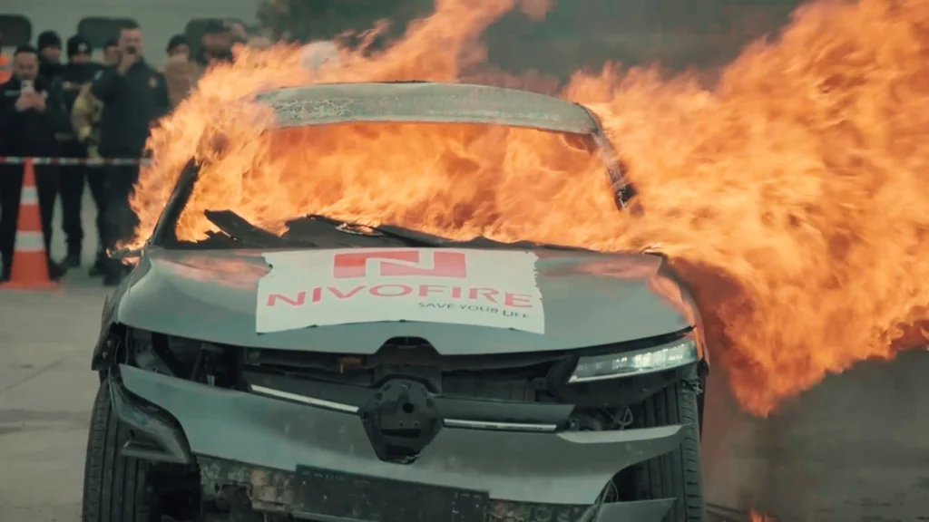 Alpha Once Again Proves Its Effectiveness in an Electric Vehicle Fire Drill