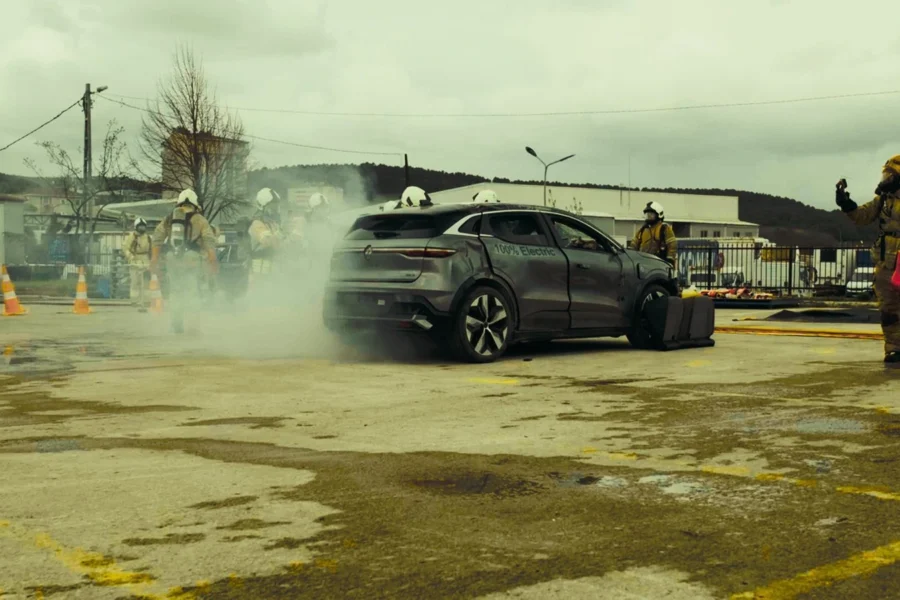 Alpha Once Again Proves Its Effectiveness in an Electric Vehicle Fire Drill