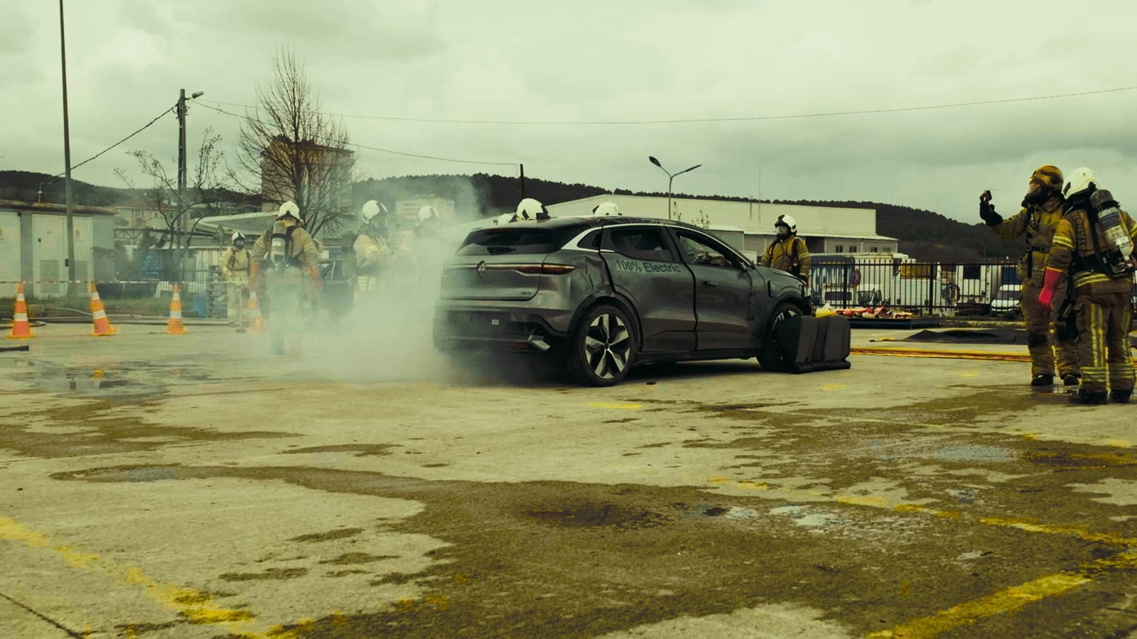 Alpha Once Again Proves Its Effectiveness in an Electric Vehicle Fire Drill